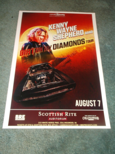 Kenny Wayne Shepard Reproduction Concert Poster 13"by19" - Picture 1 of 1