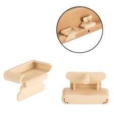 Dowelled Sprung Bed Slat Holders 53mm Wooden Frame x10