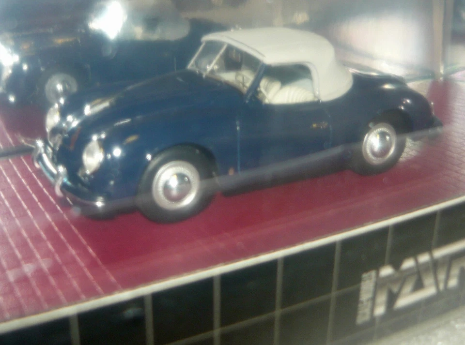 Matrix MX41607-072, Porsche 356, America Roadster, 1952, blau, 1/43, NEU&OVP - Bild 2 von 4