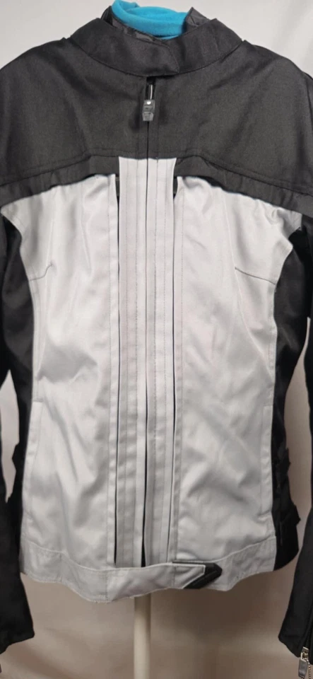 Speed and Strength womens armored jacket Gone Baby Gone Silver Black Med - Image 3 of 4