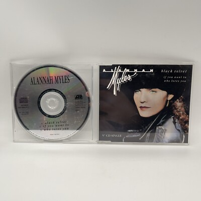 Single CD Alannah Myles - Black velvet - 1989 Zustand Sehr Gut