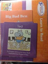 Hooked On Phonics Learn to Read Set 3 story books, workbook F4