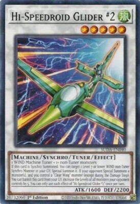 Hi-Speedroid Glider #2 - SUDA-DE040 - Common 1st Edition - M/NM