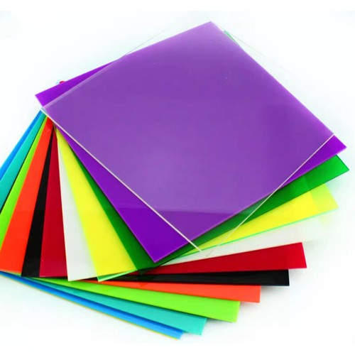 1Pcs Colored Acrylic Glass Slice Thickness 2.3mm Cut Panel Window Multiple Sizes - Picture 6 of 9
