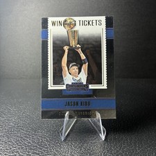 2017-18 Panini Contenders - Winning Tickets Jason Kidd #18 Mavericks