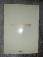 Onkyo Audio Products 1996-1997 Katalog CD-Player Verstärker Cassettendeck Boxen