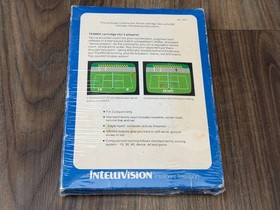 Tennis - Intellivision Mattel Electronics No. 1814 - Factory Sealed
