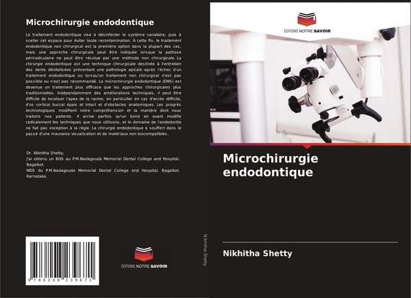 Microchirurgie Endodontique Nikhitha Shetty Taschenbuch FranzöSisch 2024-image