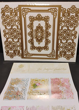 Anna Griffin Gatefold Geometric Die Set - AG-923H - Retired - Brand New