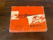 Vintage 1959 Auto Bridge Play Yourself Game Original Box with Instructions