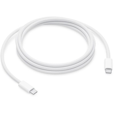 Apple Charge Cable USB-C auf USB-C 2 m Datenkabel weiß Schnellladefunktion 240W 