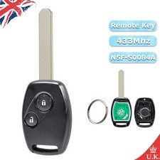 for Honda Civic 2005 2006 2007 2008 2009 2010 2011 Remote Key Fob 433Mhz ID46