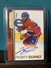 2015-16 Upper Deck Priority Signings Autograph Devante Smith-Pelly Auto  /75