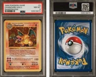 1999 Pokemon Charizard Shadowless Holo #4 Graded PSA 8 NM-MT Base Set WOTC-new
