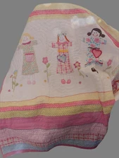 Pottery Barn Kids Doll Bedding Set - Quilt, Shams and Bedskirt