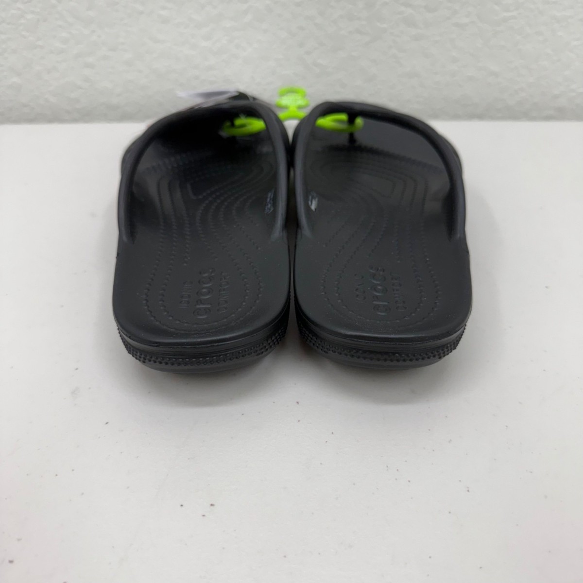 Crocs Baya II Black Flip Flop Thong Sandals Shoes 208192-001 Mens