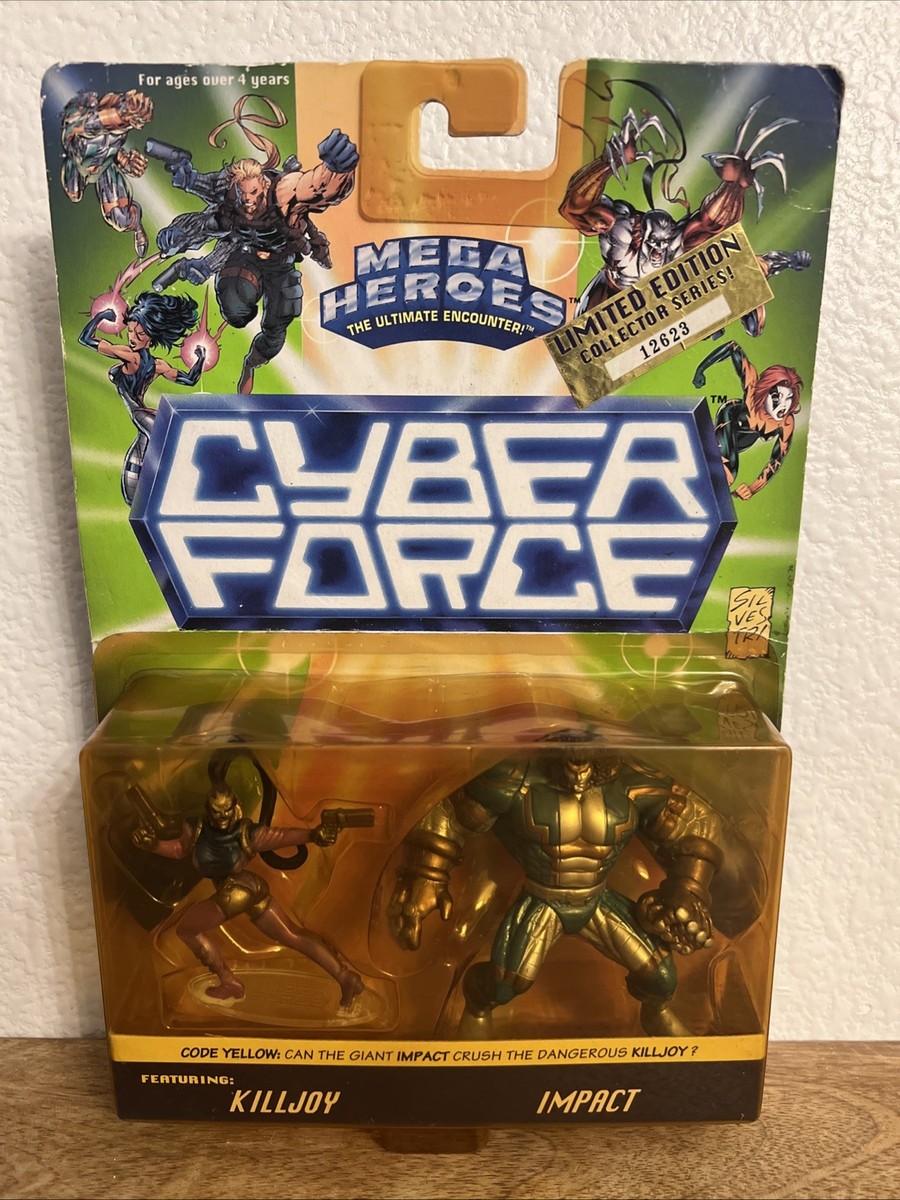 CYBER FORCE 限定版フィギュア 6体セット　アメコミ CYBER FORCE MEGA HEROES LIMITED EDITION COLLECTOR SERIES 12623