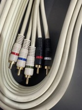 Component Cable RGB Video/Stereo Audio Cord HDTV Projector DVD 5-Way NEW 6 Ft