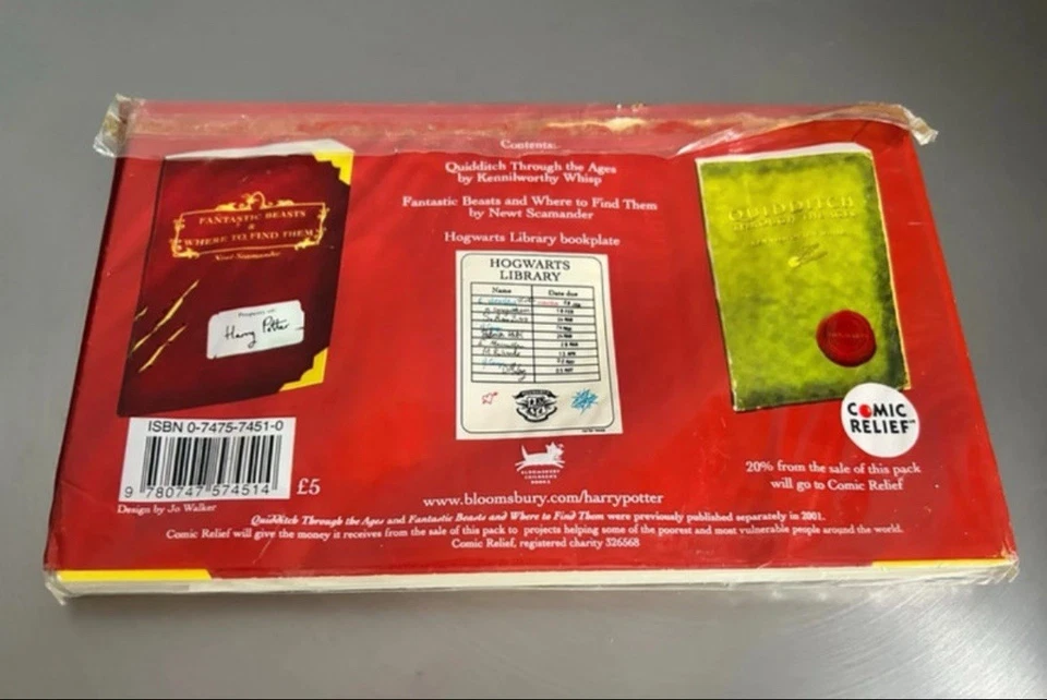 First Edition Harry Potter's School Books by J.K. Rowling UK 1st Editions - Image 4 of 4