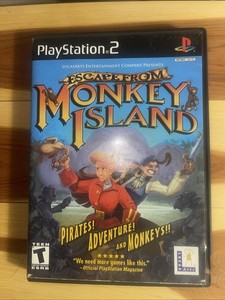 ESCAPE FROM MONKEY  北米版　PS2 ESCAPE FROM MONKEY ISLAND 北米版PS2