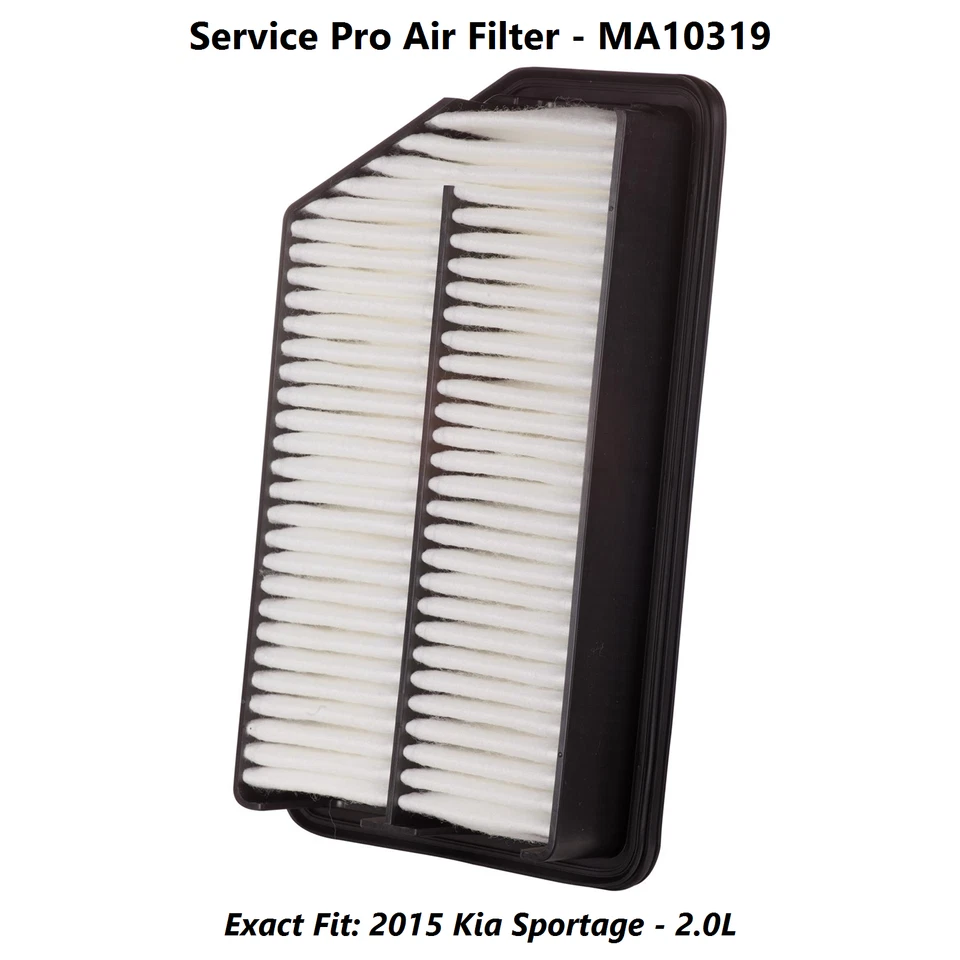 2015 Kia Sportage 2.0L Complete Oil, Air & Cabin Filter Kit (5W-40) Foto 4 de 4