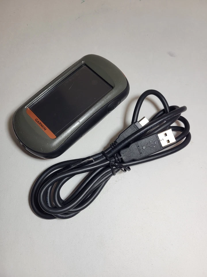 Garmin Oregon 450 GPS Handheld With Garmin Grey Orange Tested Works Maps - Image 2 of 4