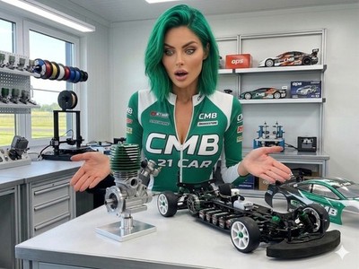 CMB 3.5 ''Green Head'' (.21) - FRIDGE COLLECTION - New - Racing Engine Rare
