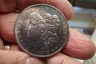 1878-S First Year  Morgan Silver Dollar Very Pretty 2 sided COLOR!!!