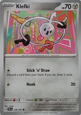 128/191 KLEFKI | COMMON | SURGING SPARKS POKEMON CARD