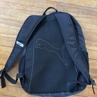 Puma Black school Backpack Bag reflective 3 zipper pockets and zipper logos  — photo 3