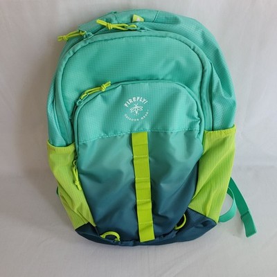 FIREFLY Outdoor Gear Youth Backpack Bag Camping School Green 16'' x 12  x 4''