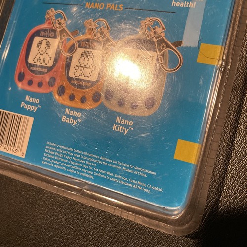 VTG NANO BABY Gold Digital Virtual Pet Playmates 1997 RARE Sealed - Picture 5 of 6