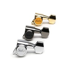Solo Pro Locking Guitar Machine Heads Set of 3 3