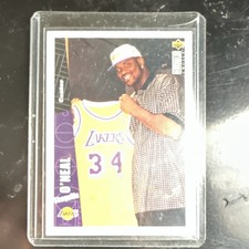 Upper Deck Shaquille O'Neal Los Angeles Lakers #270 NBA Basketball Base Set Card