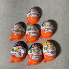 7 Kinder Joy Unopened Suprise Eggs Toy Fall  Halloween  Toys Only 