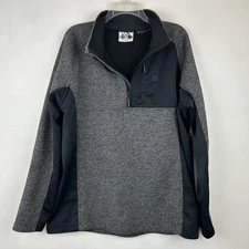 Spyder Half Zip Pullover Mens XL Gait Jacket Gray Casual Golf Preppy