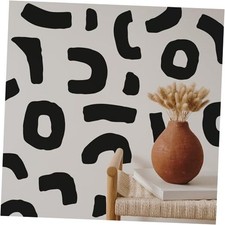 Large Boho Geometric Wall Decal Art Sticker, Modern Irregular Shapes Abstract