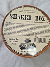New SUDBERRY HOUSE Wood SHAKER BOX - Designed to Display Your Needlework
