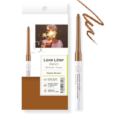 MSH Love Liner Quick Dry Pencil Eyeliner, Smudge-Proof & Waterproof, Japanese Ey
