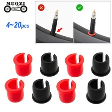 4-20PCS Bike Schrader to Presta Rim Valve Adapter Inserts MTB Road Bicycle Tubes