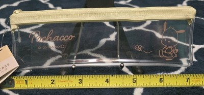 NEW Pochacco Sanrio Characters Slim Pen Case AUTHENTIC Made In JAPAN Hello Kitty