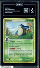 2006 Pokemon EX Dragon Frontiers #10 Snorlax Holo TAG 6 EX-MT