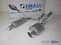 Imasaf Auspuff Set Ab Kat für Mitsubishi Pajero 3.2 Di-D M.Dpf 2007-2010|5-TüRer