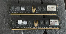 2x GEIL BLACK DRAGON GB24GB8500C5DC PC2-8500 2GB   RAM MEMORY