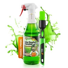 TUGA Alu-Teufel Spezial 1L Felgen Radkappen Auto Reiniger + Pinsel Set