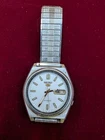 Vintage 1986 Seiko 5 Automatic 7009-8761 Day Date Mens Watch AS IS - SR22