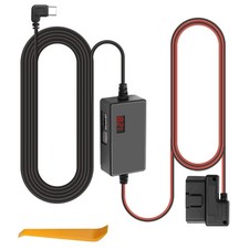 MEIRIYFA OBD OBD2 Power Cable for Dash Camera, to USB Type C Black