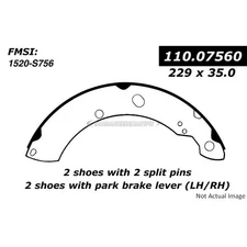For Nissan Altima 1999 2000 2001 Centric Rear Brake Shoe Set CSW