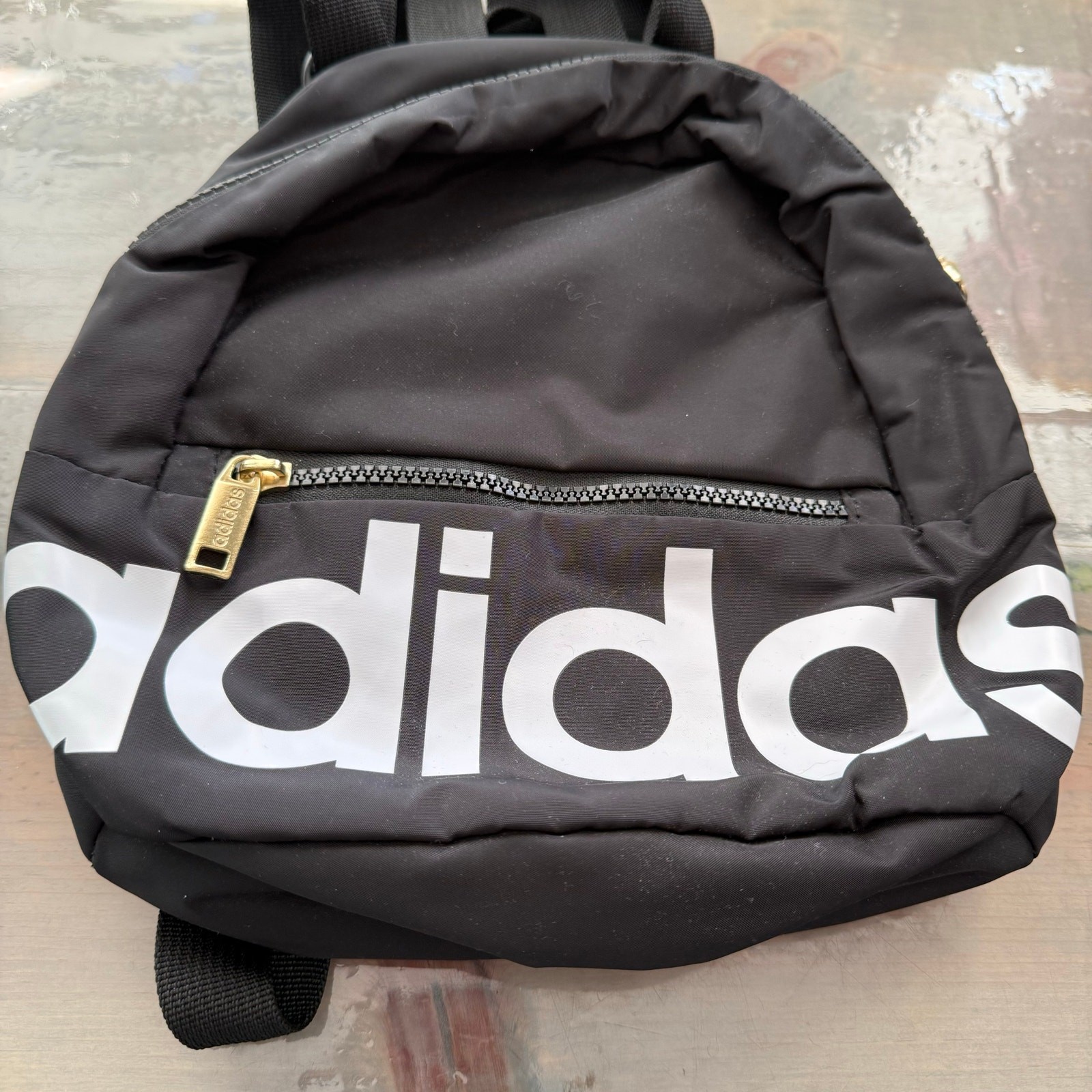 Adidas Black Linear Mini Backpack - image 3