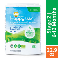 Happy Baby Organics Stage 2 Organic Infant Formula 22.9 OZ